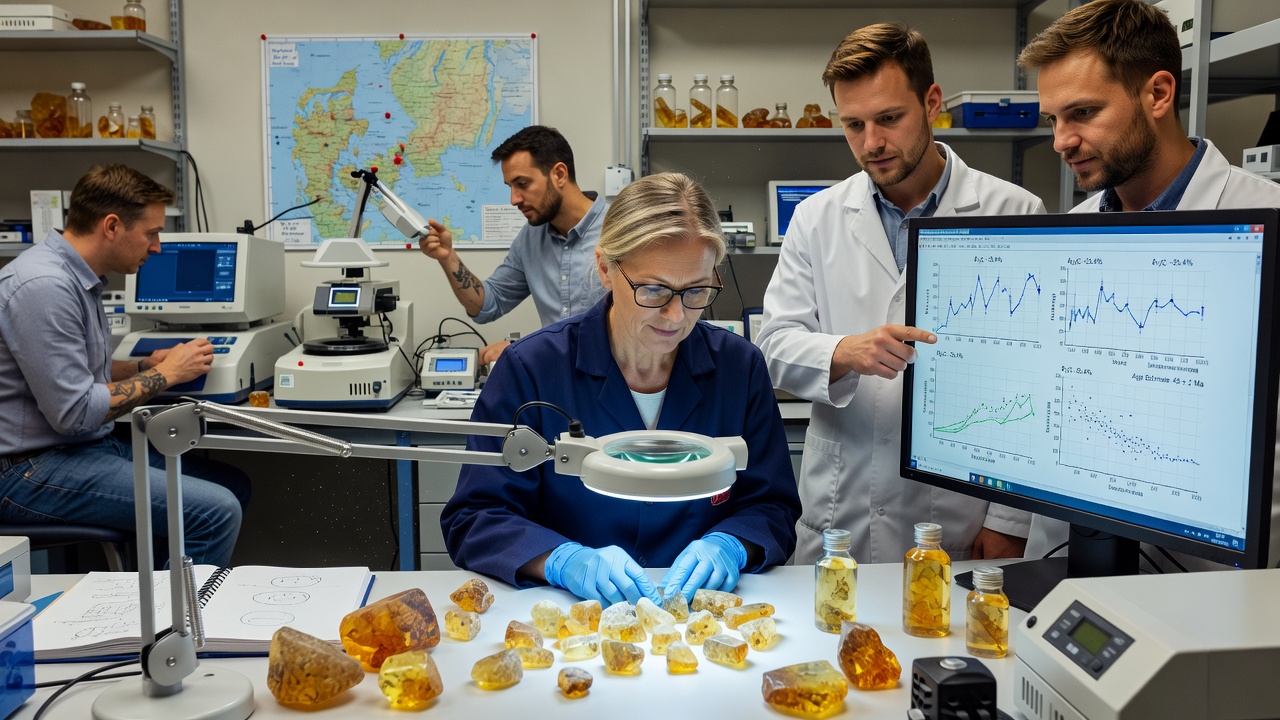 Isotopic Techniques Date New Baltic Amber Deposits
